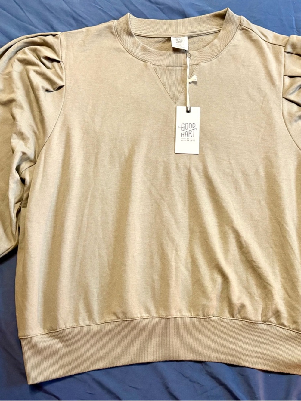 Matilda Jane Cream Puff Sleeve Sweatshirt